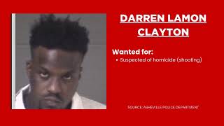Officers searching for deadly shooting suspect in Asheville