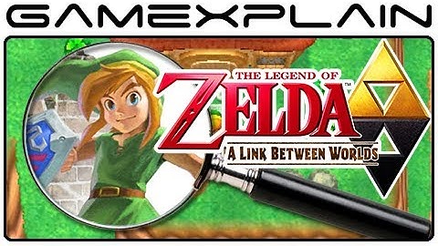 Zelda: A Link Between Worlds - Gameplay Analysis 3 (Your Ideas! Secrets & Hidden Details)