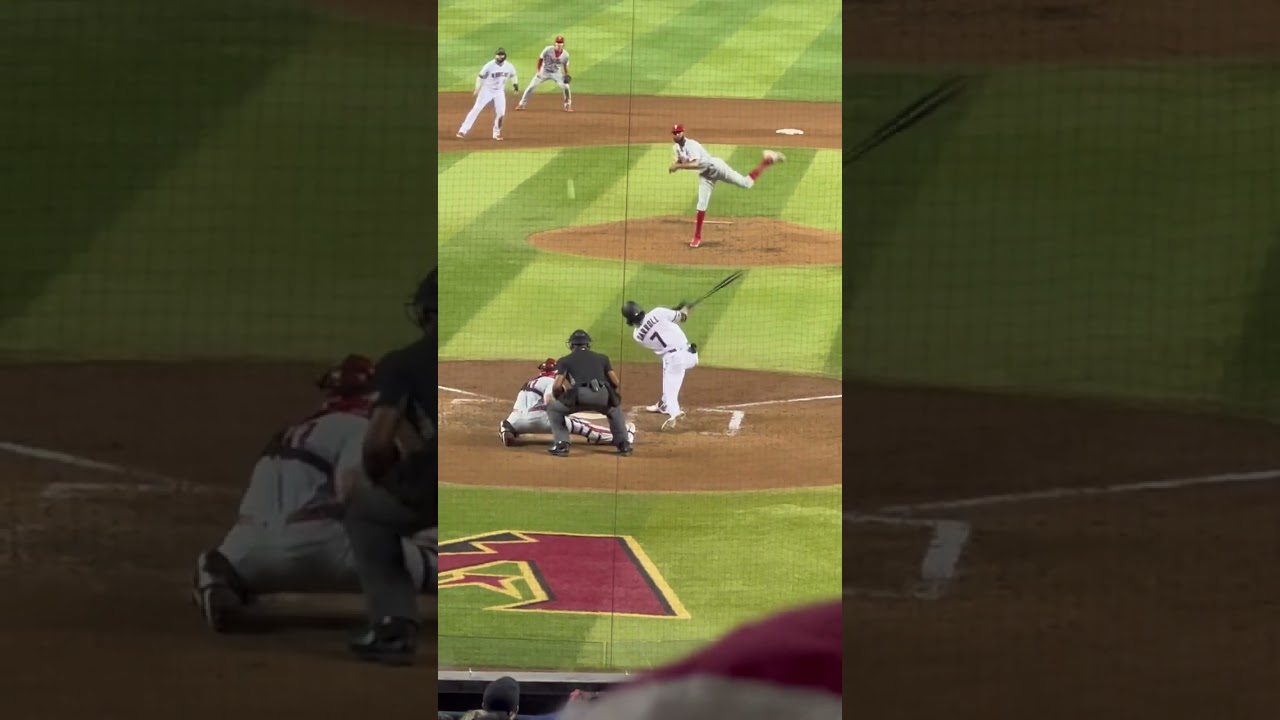 Corbin Carroll first MLB hit