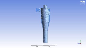 Cyclone separator vortex of Anthracite