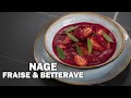Nage fraise  betterave by gal orieux
