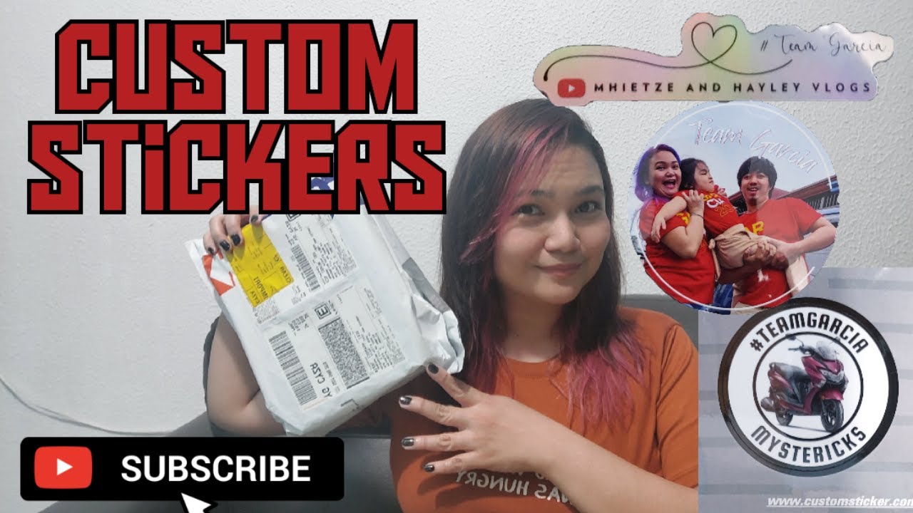 Loving These Custom Stickers! | Mhietze 