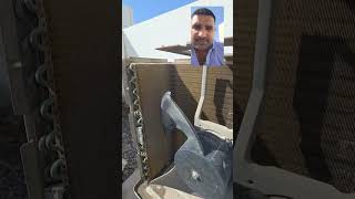 Gas leak found & fixed 🛠️ Sealed the line #GasLeakRepair #ACRepairDubai #ACService #HVACLife