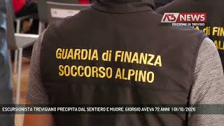 TREVISO HIKER FALLS FROM TRAIL AND DIES. GIORGIO WAS 72 | 10/01/2026