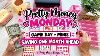 Pretty Money Monday 💕 | Game Day + Mini Savings Challenges | Saving One Month Ahead | October 2026 screenshot 3