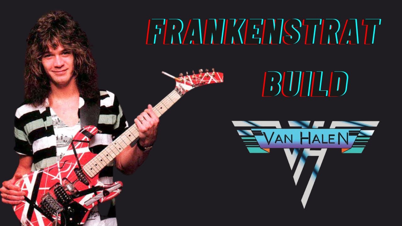 Custom EVH Frankenstrat Guitar Build From Cheap Guitar