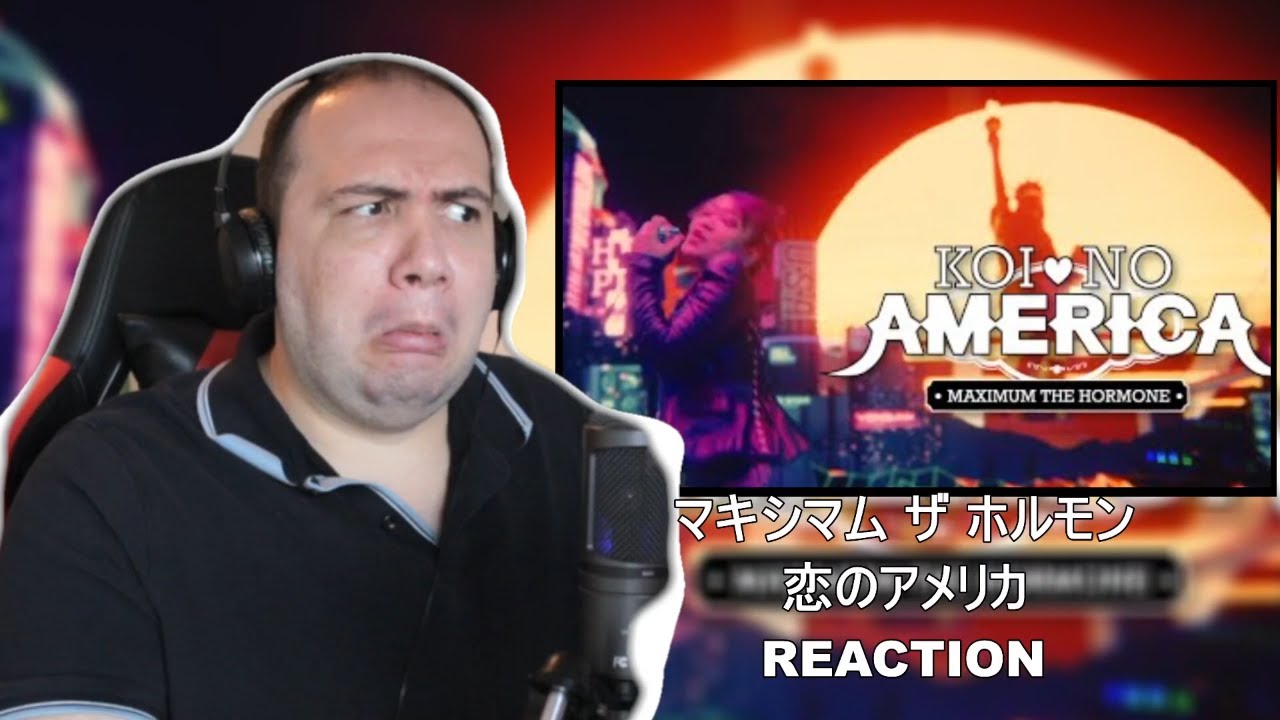 マキシマム ザ ホルモン『恋のアメリカ』Music Video 外国人の反応