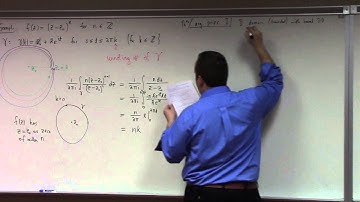 Complex Analysis: Lecture 33: argument principal, Rouche