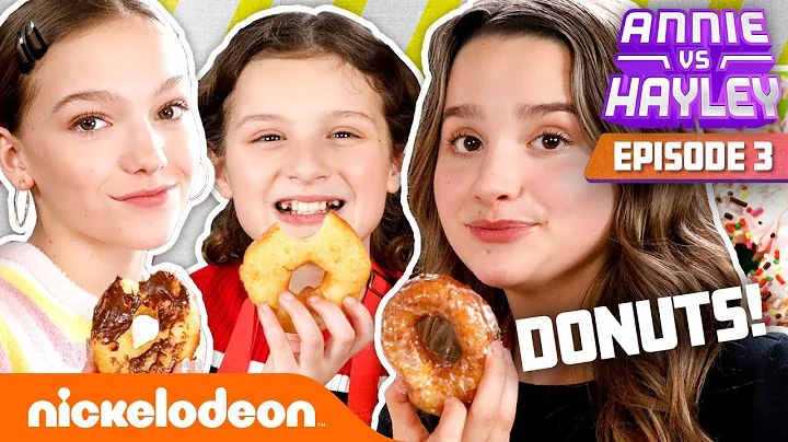 Annie & Hayley LeBlanc Make DONUTS! (ft. Jayden Ba...