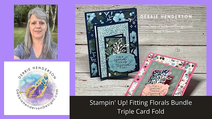 Stampin' Up! Fitting Florals Bundle Designer Paper...