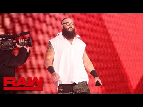 The Bar meet "Brains Strowman": Raw, April 2, 2018