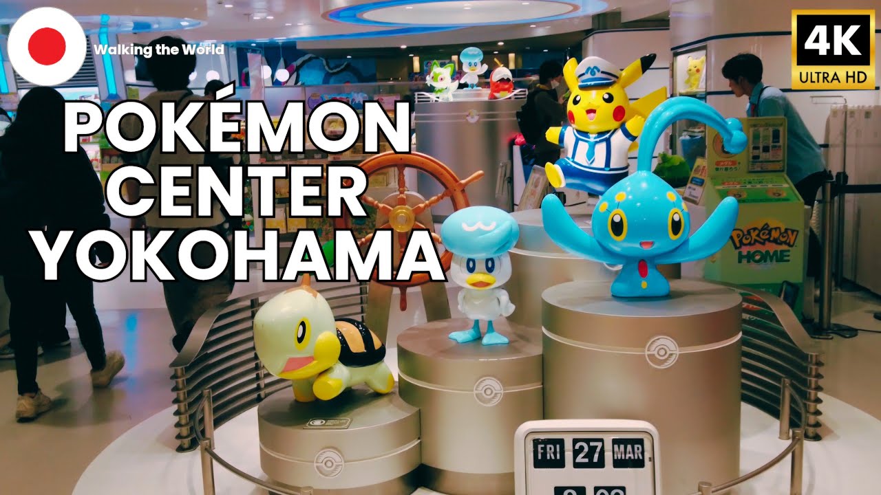 Pokémon Center Yokohama 🇯🇵 FULL Store Walkthrough | Sailor
