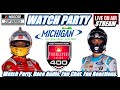 NASCAR  Cup Series LIVE 🏁 FireKeepers Casino 400 at Michigan International Speedway WATCH PARTY!