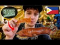 Eating the best lechon we can find in cebu philippines 
