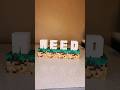 Order your personalized Minecraft style name plate today! #Minecraft #3dprinting