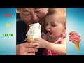 CUTE Babies Eating Ice Cream for the First Time |  Funny babies Compilation