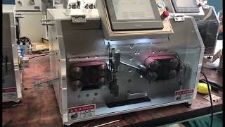 16 Wheel Drive Automatic Multi Core Sheathed Wire Cutting And Stripping Machine 30 Square Pvc Cables
