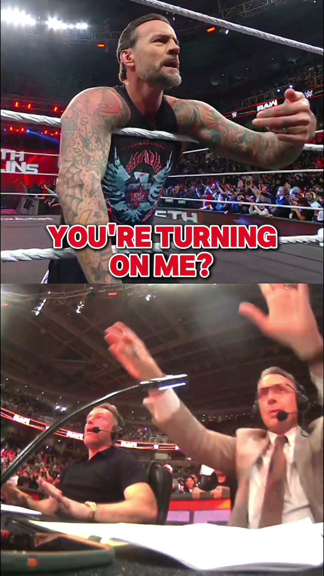 Sorry, CM Punk... Michael Cole and Pat McAfee don't pick favorites! ???