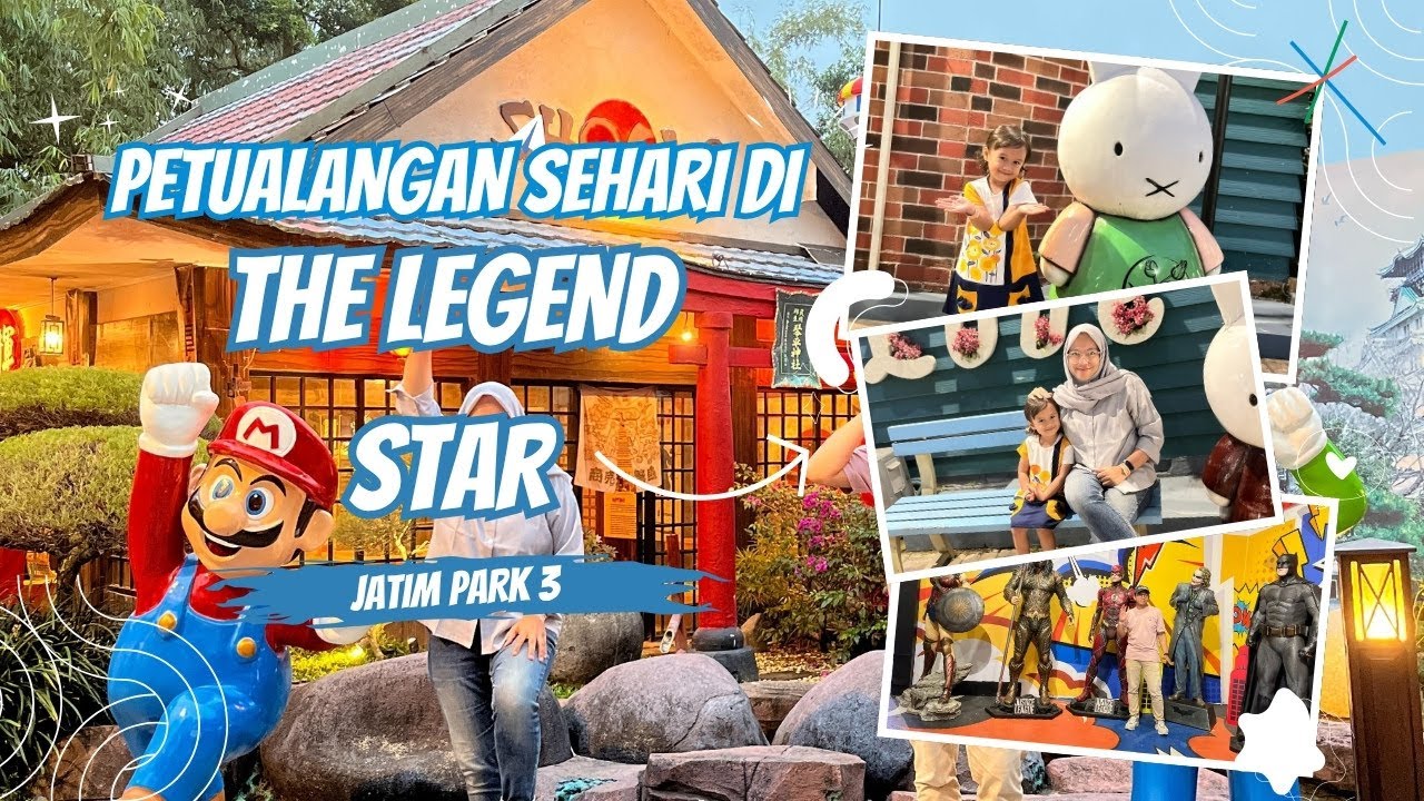THE LEGEND STARS JATIM PARK 3! KETEMU IRON MAN DAN RONALDO