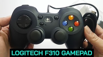 Logitech F310 Gamepad How to Unbox and Demo PC Gameplay