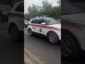 Fire truck crossover with flashinglights