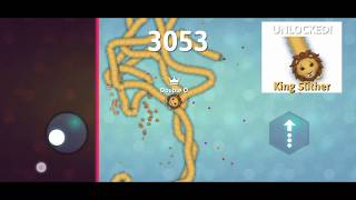 Snake.io-New Skin Unlocked|King Slither| screenshot 5