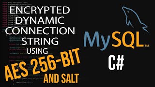 Encrypted And Dynamic Connection String In C# Using AES 256 bit Encryption With Salt Using C#