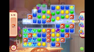 HomeScapes Level 2907 no boosters (15 moves)