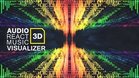 Audio React Music Visualizer 3D | After Effects Template