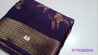Catalogue Sarees Collection Video 3 24725