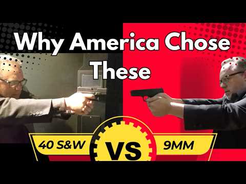 9mm vs 40 S&W Side by Side - Why America Chose These 2 Calibers