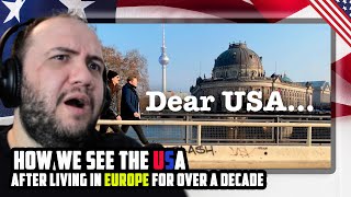 🇺🇸 How we see the USA after living in Europe for over a decade | TEACHER PAUL REACTS