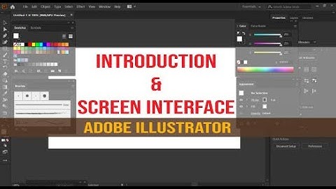 Introduction and interface | Adobe Illustrator