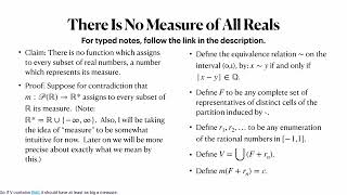 Measure Theoretic Probability - Video 5.1 - Vitali's Proof of the Possibility of a Measure of ...