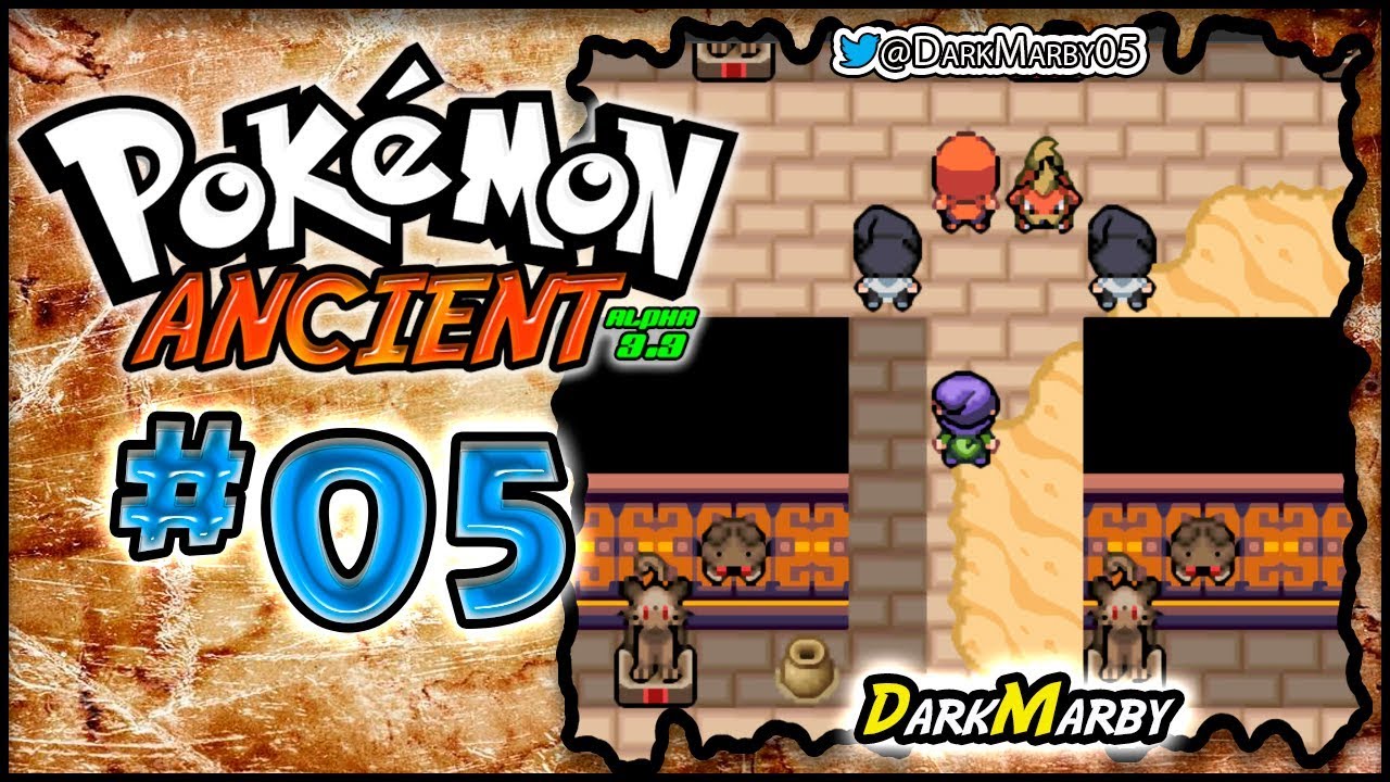 Pokémon Ancient Alpha 3.3 #05 POR FIN ENTRAMOS EN LAS RUINAS - YouTube