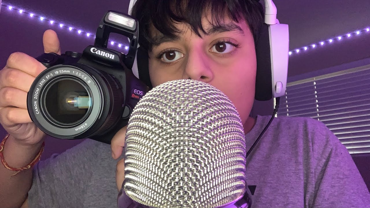 Asmr new camera - YouTube