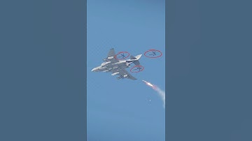 Pilot Drops Every Bomb to Escape Incoming Missile Strike