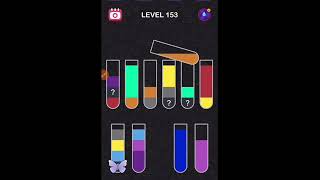Level 153 - Water Sort Puzzle Game - Guru Puzzle Game - Color Sort