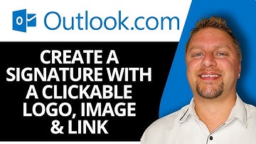 Een handtekening maken in Outlook met een klikbaar logo, afbeelding en link | Outlook 2026