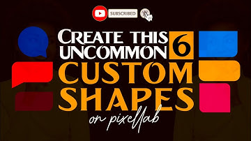 Create Uncommon CUSTOM SHAPES with PixelLab || Pixellab Tip & Trick  @uniquestudeos