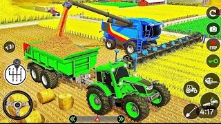Modern Tractor Farming Driving Simulator 3D - New Tractor Games - Android Gameplay screenshot 4