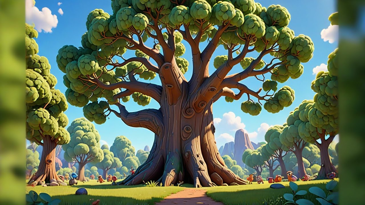 Tap the Tree Before It Giggles 🌳😆 | Fun Interactive Learning for Kids | Preschool Educational Video