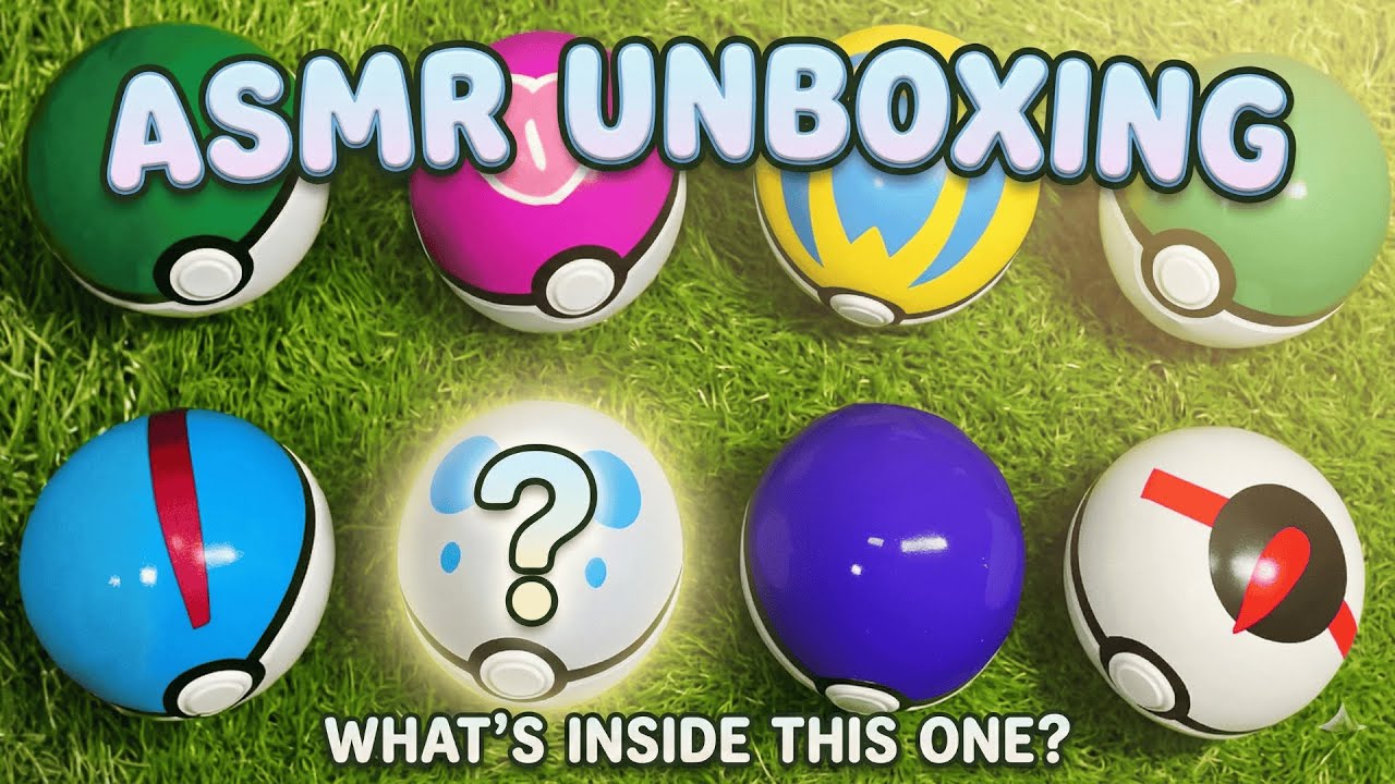 I Opened the MYSTERY Poké Ball and Found THIS! 🤫 (Satisfying ASMR)