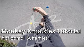 Monkey Knuckles Tutorial - Horizontal Butterflies