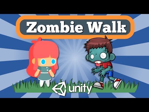 Unityチュートリアル：スプライトセットからゾンビの歩行アニメーションを作成する方法（2Dゲーム向け）