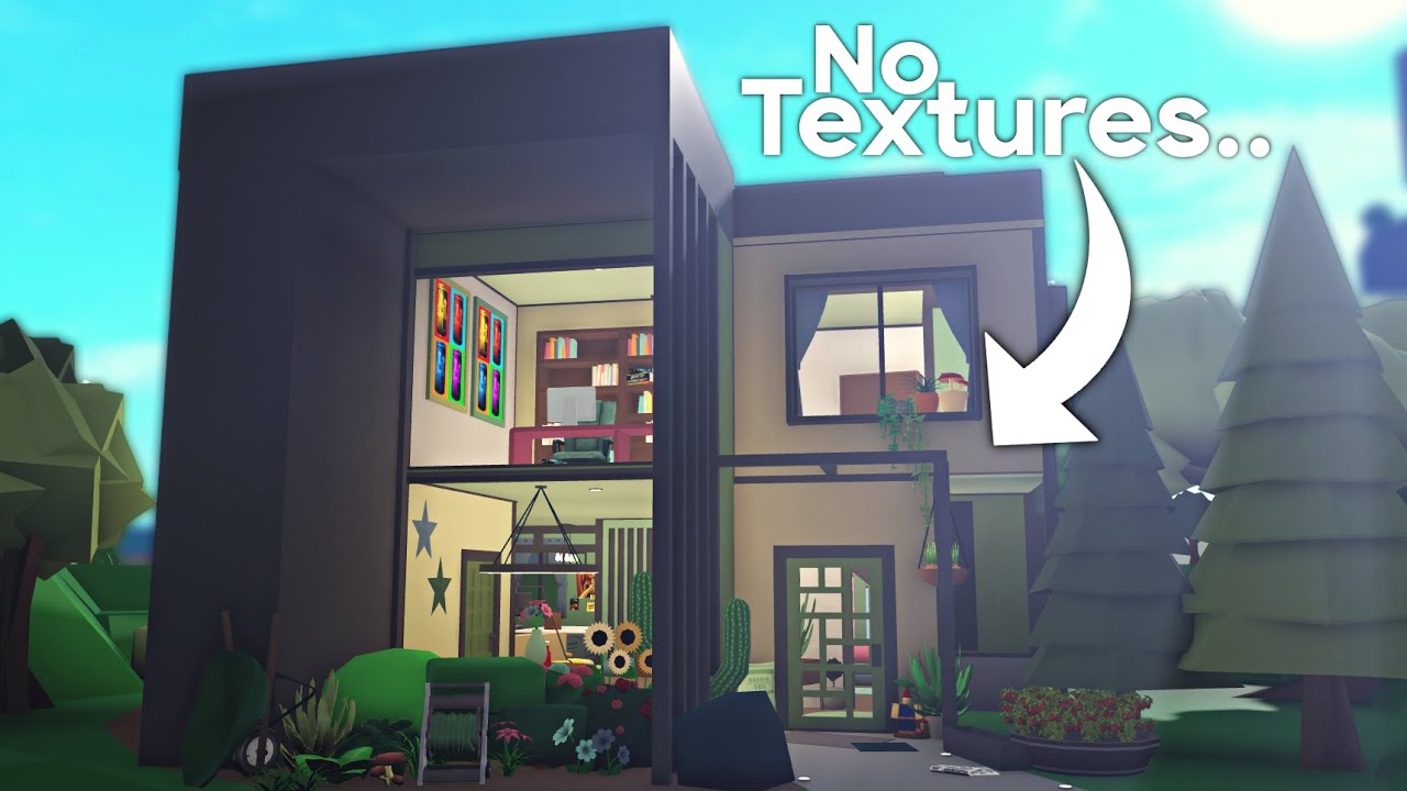Building Without Texture Building a house without textures in Bloxburg - YouTube
