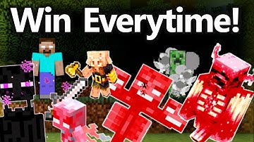 EASY ways to KILL Mobs in Minecraft 1.21 -  Wither, Warden, Piglin Brute, Enderman, Vex, Creeper...