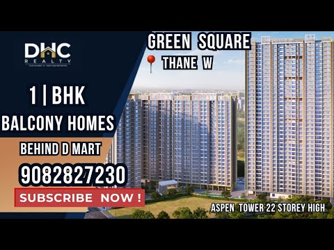 Affordable1BHK Near Mumbai's Upcoming Metro Green Square Tathastu Thane | New Flat for Sale Thane