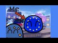 Playing Countryball world on Roblox
