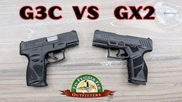 Taurus G3C VS Taurus GX2 "Battle of the Taurus Budget 9mms"